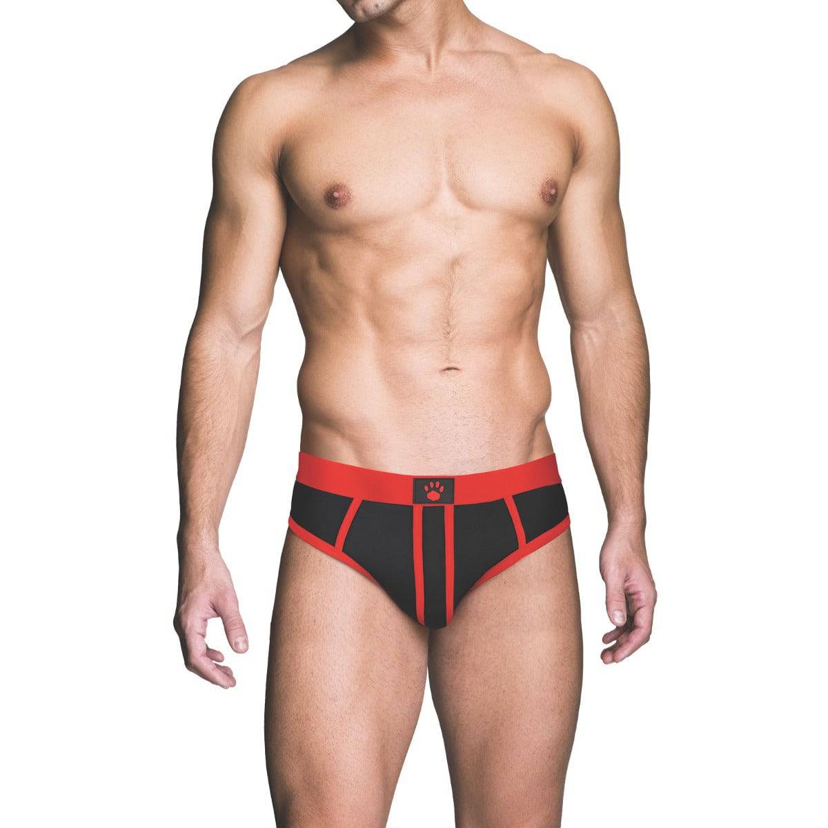 Prowler Red Ass-Less Brief Red XXL - Adult Outlet