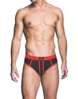 Prowler Red Ass-Less Brief Red XXL - Adult Outlet