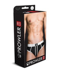 Prowler Red Ass-Less Brief White M - Adult Outlet