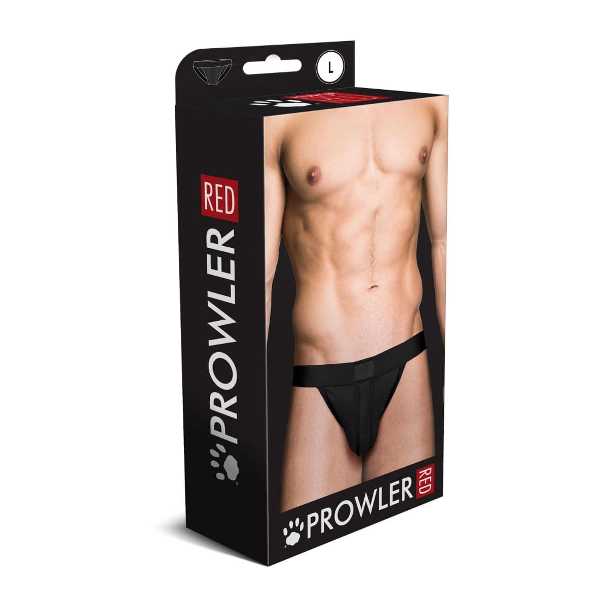 Prowler Red Ass-Less Jock Black XXL - Adult Outlet