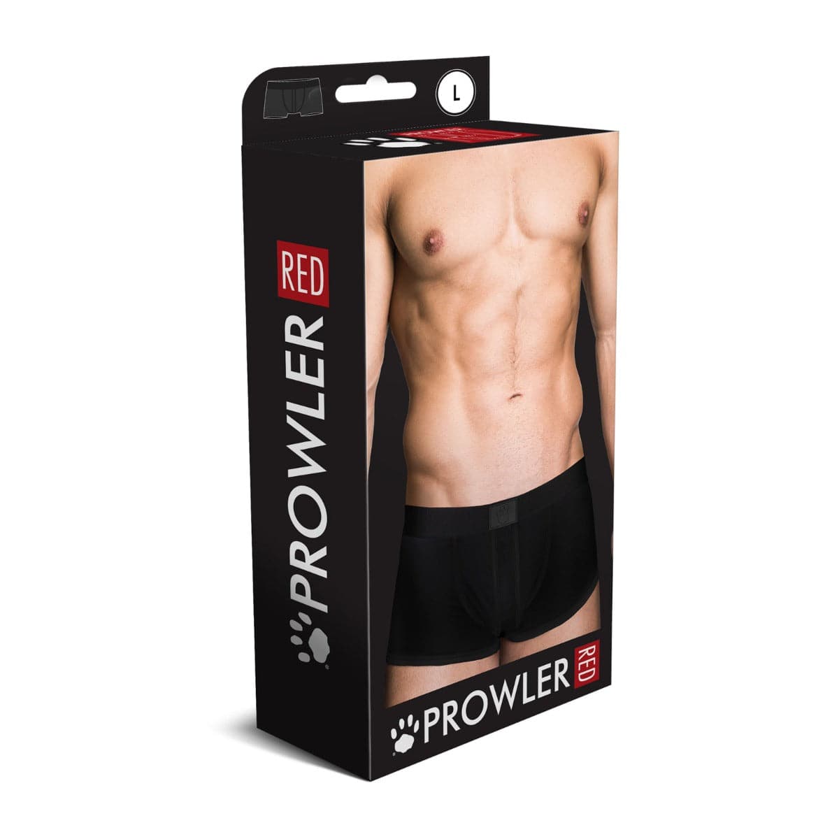 Prowler Red Ass-Less Trunk Black XS - Adult Outlet