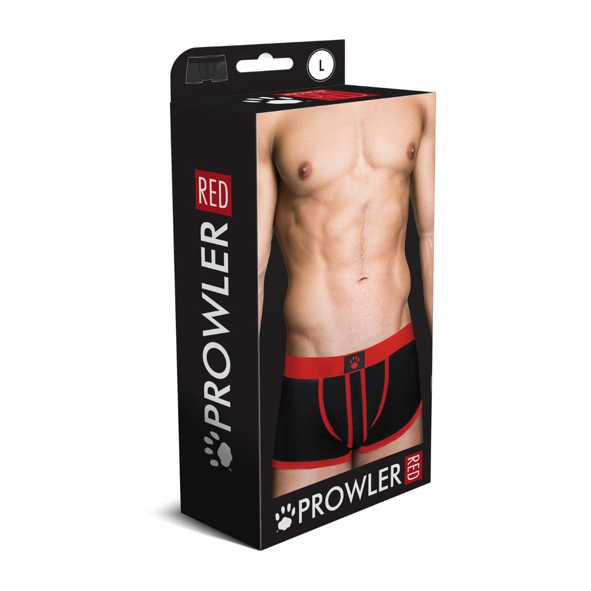 Prowler Red Ass-Less Trunk Red XXL - Adult Outlet