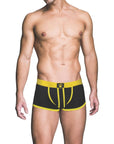 Prowler Red Ass-Less Trunk Yellow XS - Adult Outlet