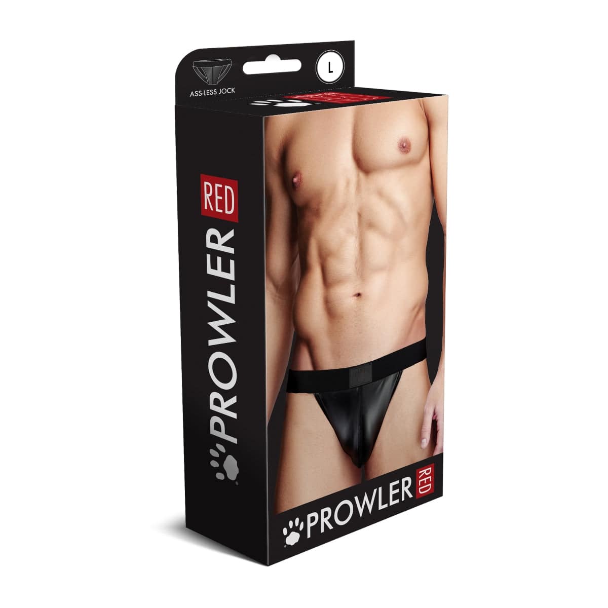 Prowler Red Wetlook Ass-Less Jock XXL - Adult Outlet