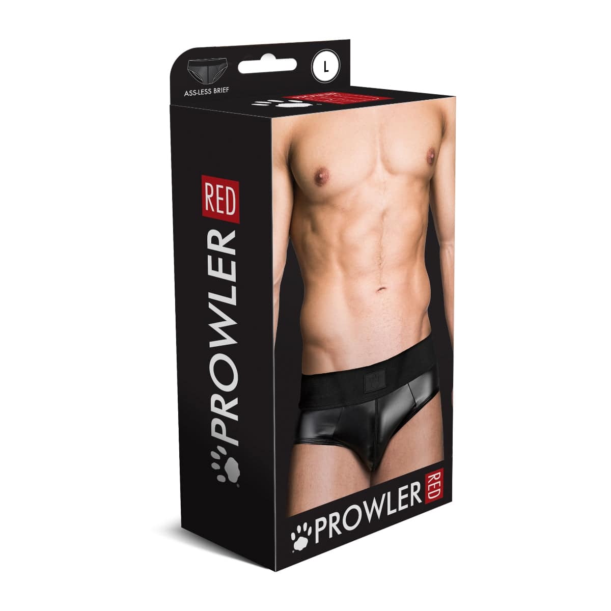 Prowler Red Wetlook Ass-Less Brief XL - Adult Outlet