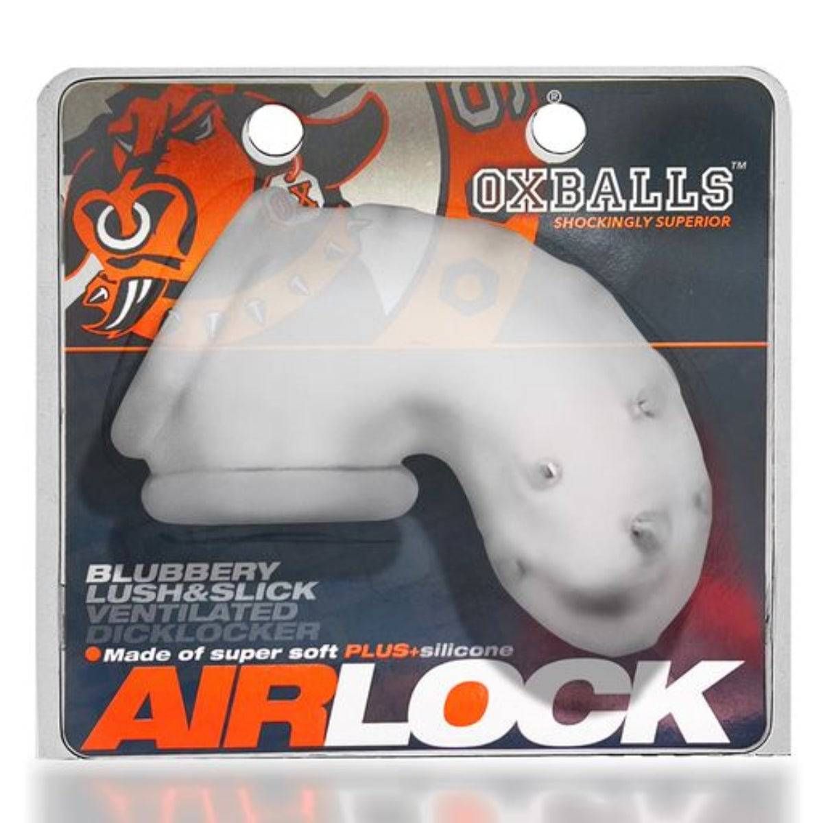 Airlock Air-Lite Vented Chastity Clear Ice - Adult Outlet