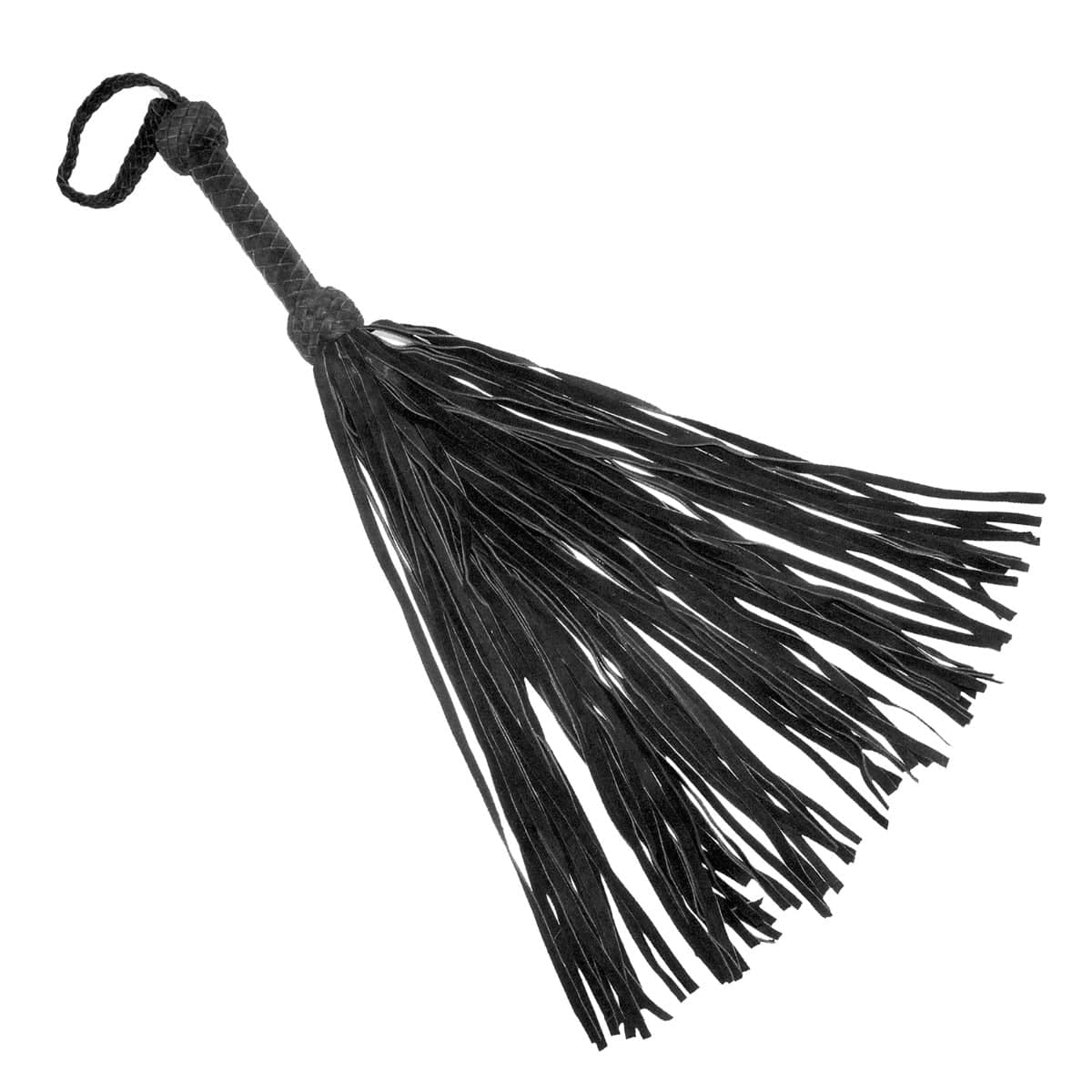 Prowler Red Leather Suede Flogger Black - Adult Outlet