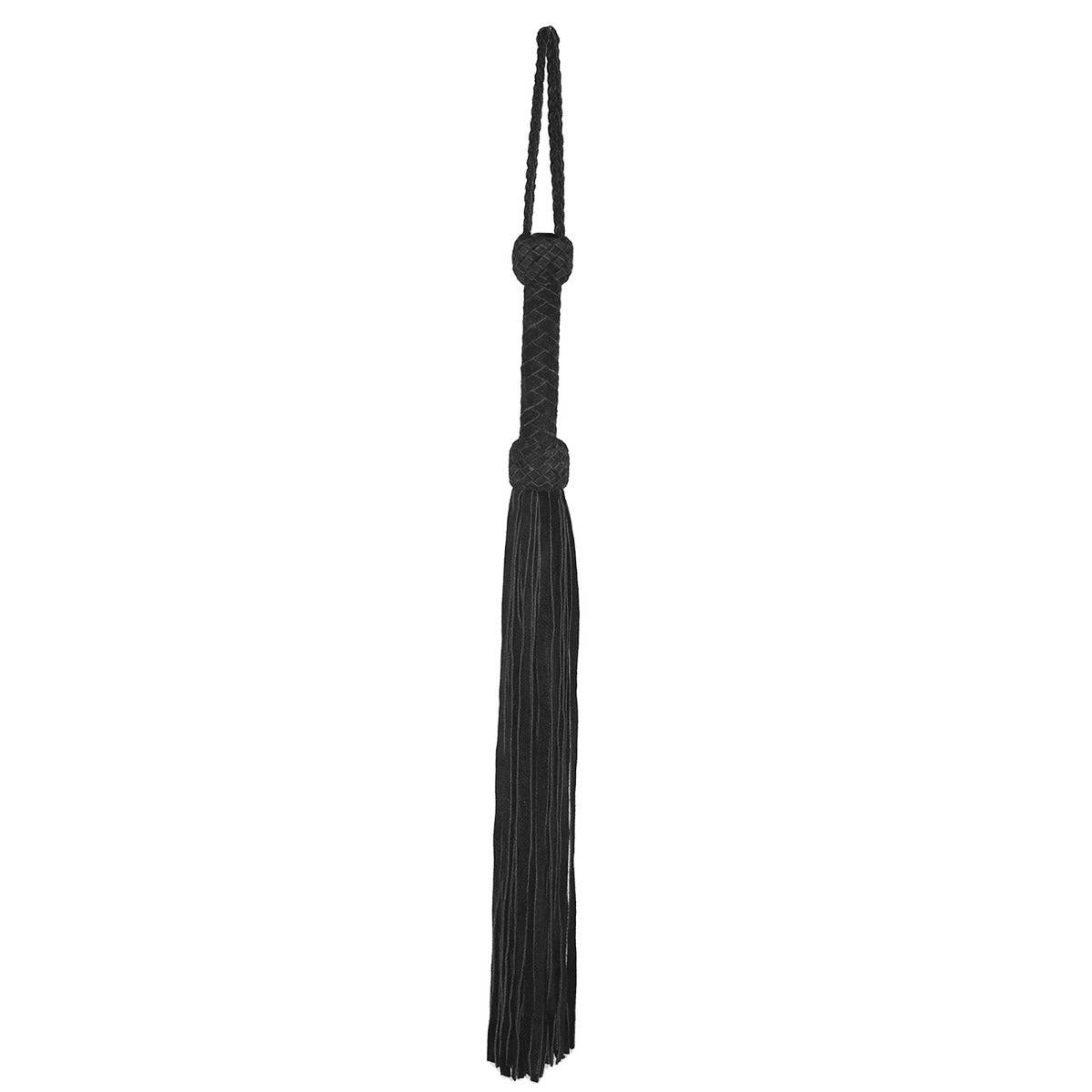 Prowler Red Leather Suede Flogger Black - Adult Outlet