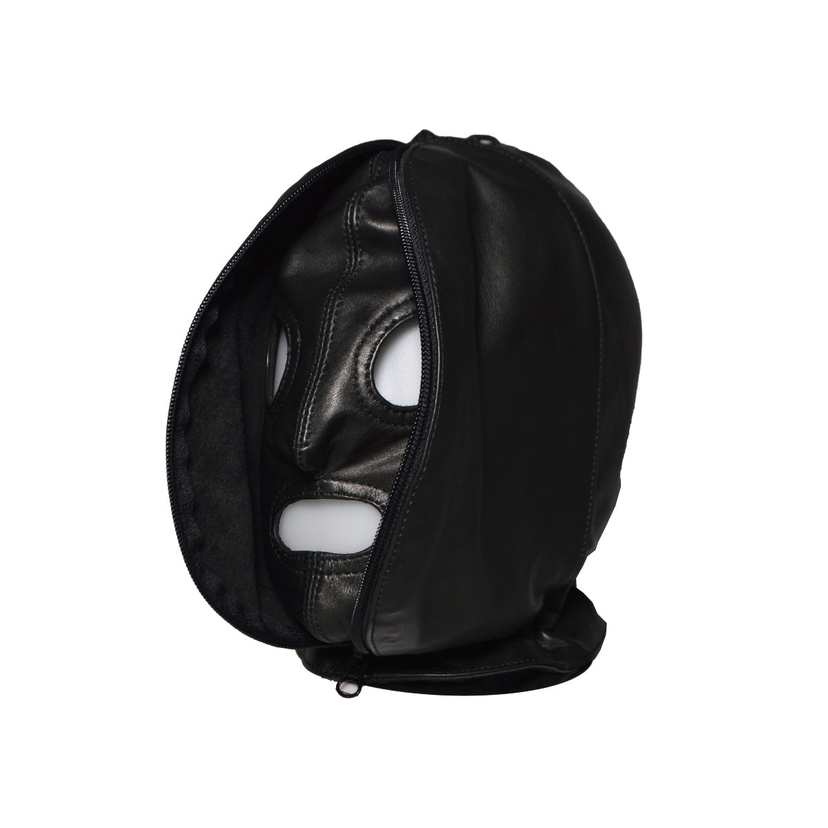 Prowler RED Leather Double Hood with Front Zipper - Adult Outlet