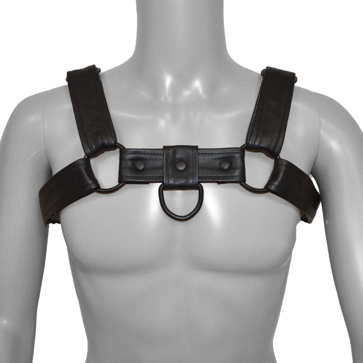 Prowler RED Bull Harness Black with Metal Fittings L - Adult Outlet