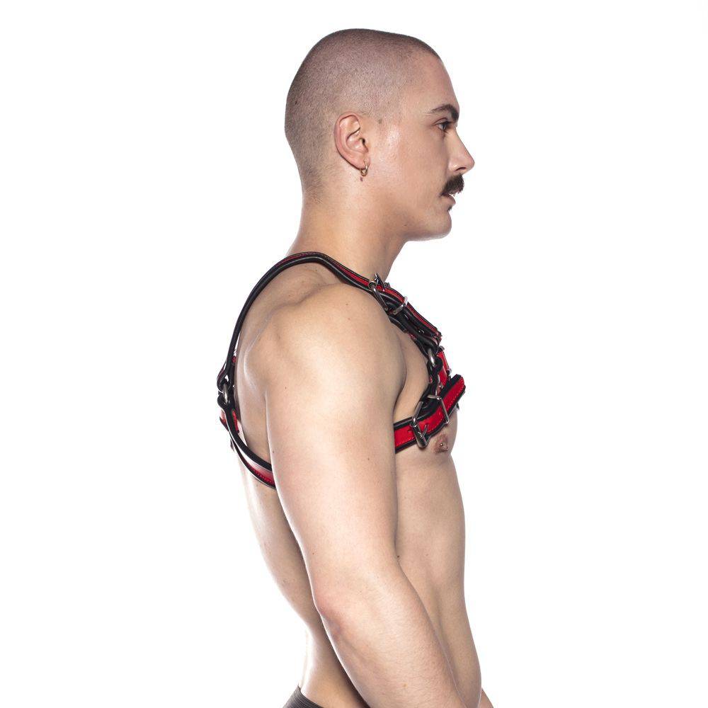 Prowler Red Bull Harness Black/Red Large - Adult Outlet