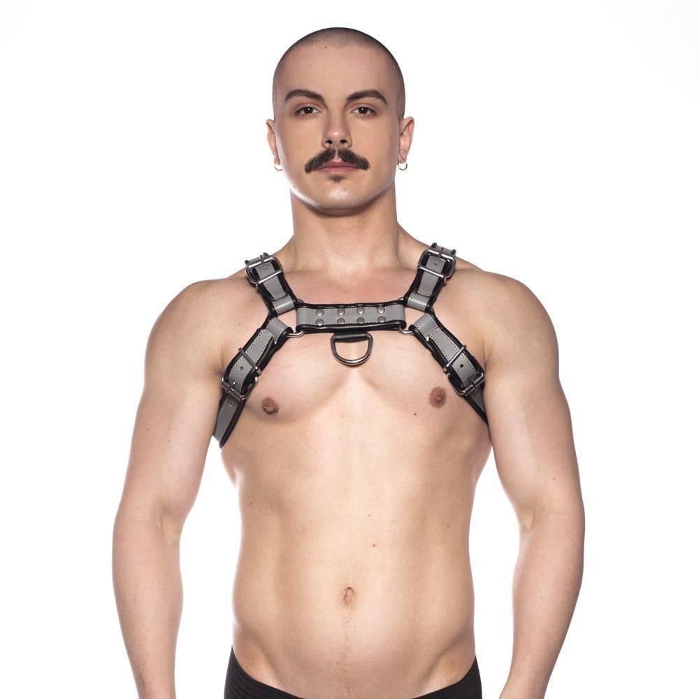 Prowler Red Bull Harness Grey Medium - Adult Outlet