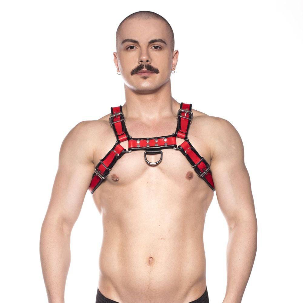 Prowler Red Bull Harness Black/Red XL - Adult Outlet