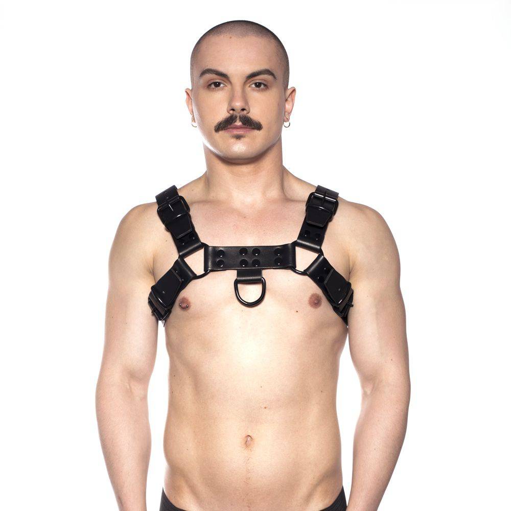 Prowler Red Noir Harness Black Large - Adult Outlet