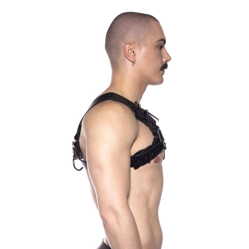 Prowler Red Noir Harness Black Large - Adult Outlet