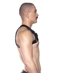 Prowler Red Cross Harness Black L/XL - Adult Outlet