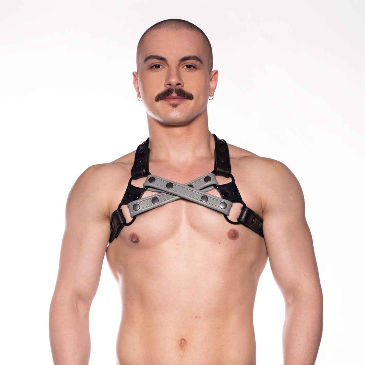 Prowler RED Cross Harness Grey S/M