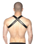 Prowler Red Cross Harness Black/Red S/M - Adult Outlet