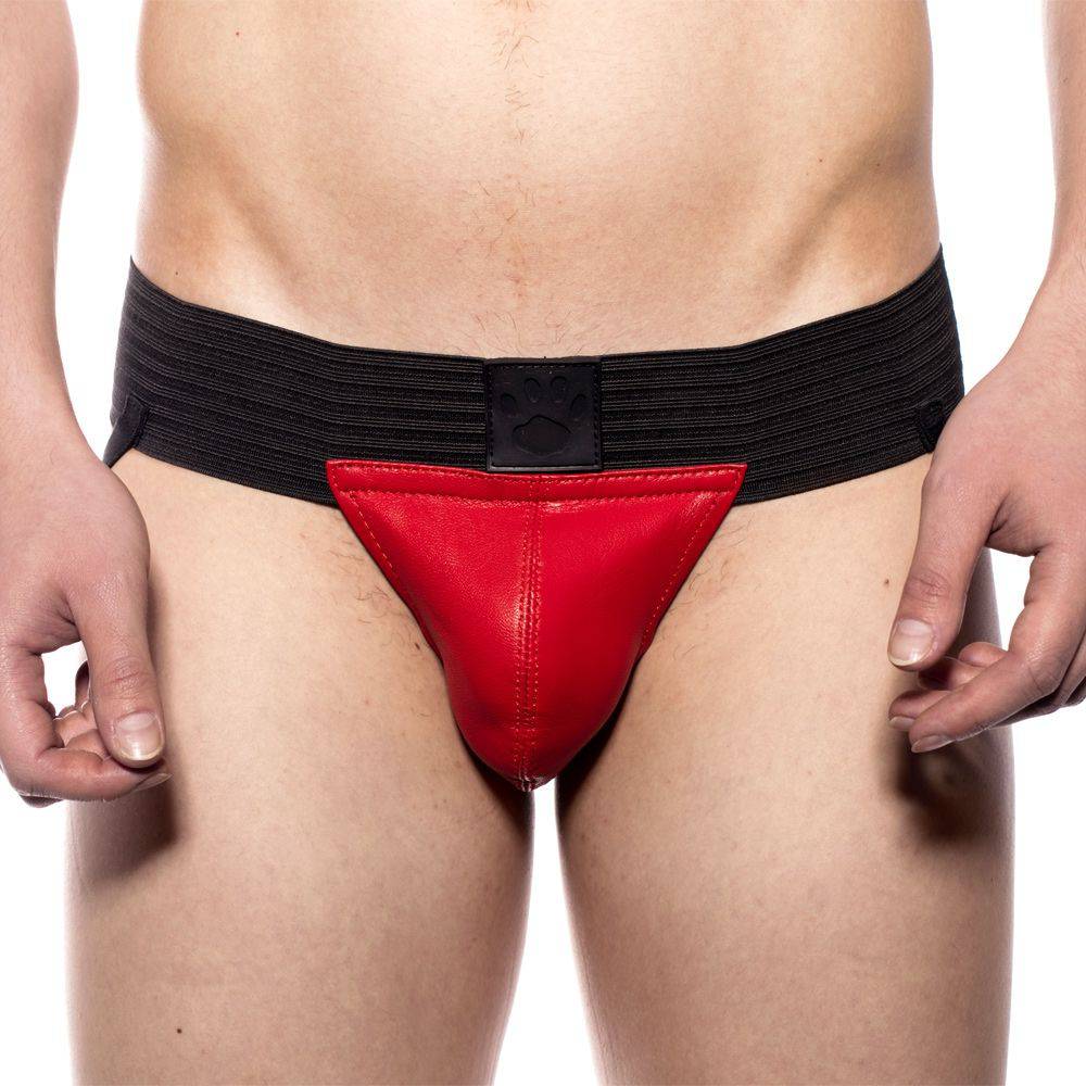 Prowler Red Pouch Jock Black/Red Large - Adult Outlet