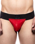 Prowler Red Pouch Jock Black/Red Medium - Adult Outlet