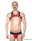 Prowler Red Pouch Jock Black/Red Medium - Adult Outlet