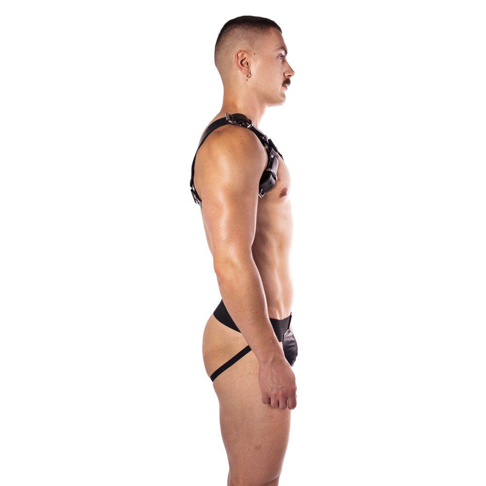 Prowler Red Butch Harness Premium Black Large - Adult Outlet