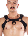 Prowler Red Noir Harness Premium Black Medium - Adult Outlet