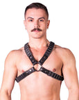 Prowler Red Ballistic Harness Black/Silver Large - Adult Outlet