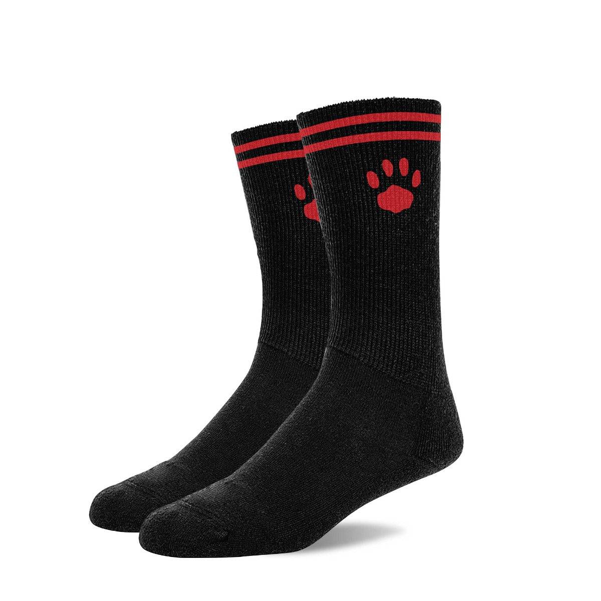 Prowler Red Crew Socks Black Red - Adult Outlet