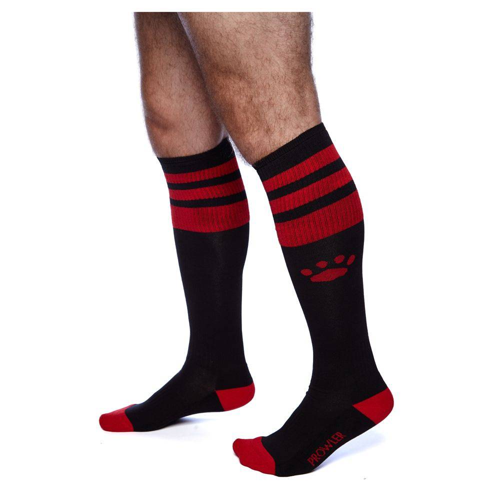 Prowler Red Football Sock Black/Red - Adult Outlet