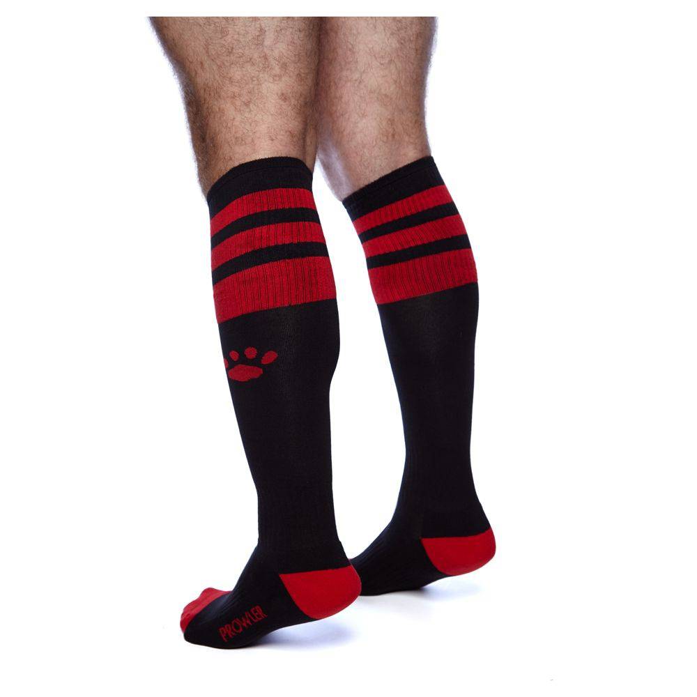 Prowler Red Football Sock Black/Red - Adult Outlet