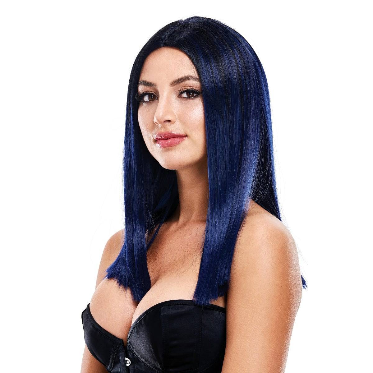 Pleasure Wigs Nicole Purple - Adult Outlet