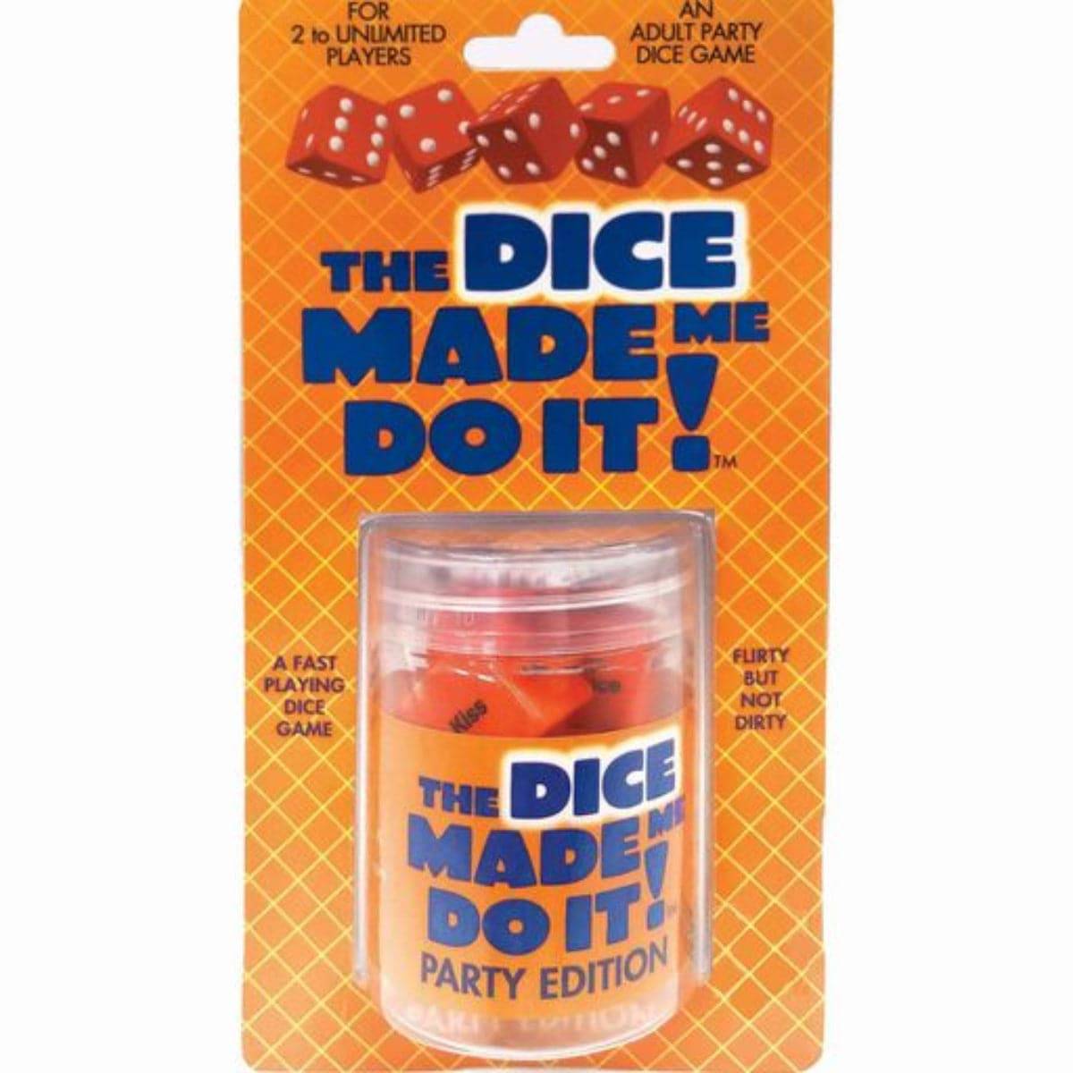 Little Genie The Dice Made Me Do It Party - Adult Outlet