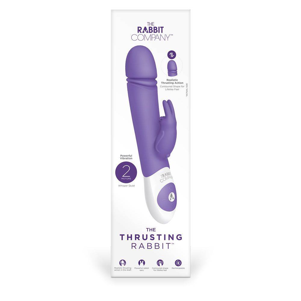 The Thrusting Rabbit Purple - Adult Outlet