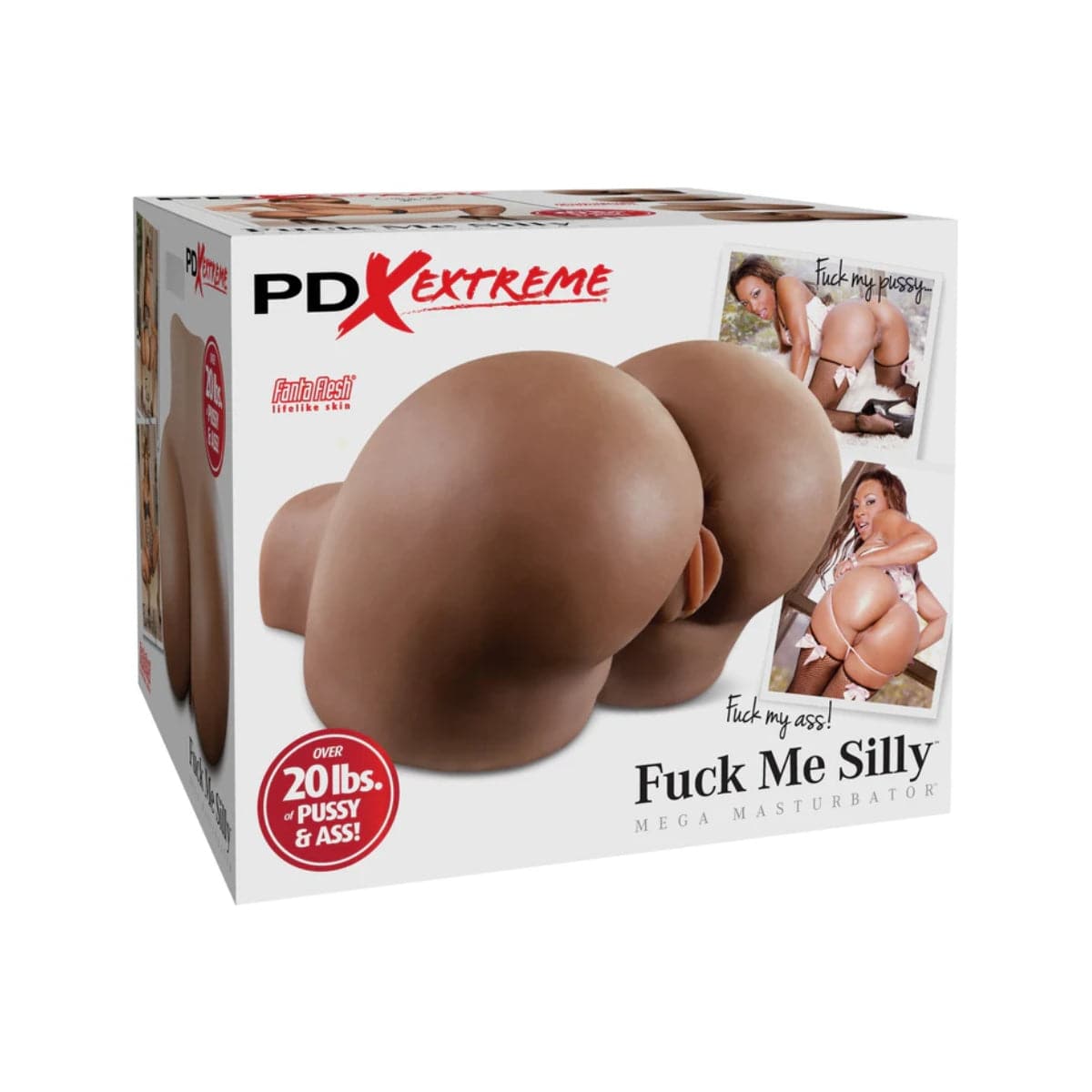 PDX Extreme Fuck My Big Ass! Mega Masturbator - Brown - Adult Outlet