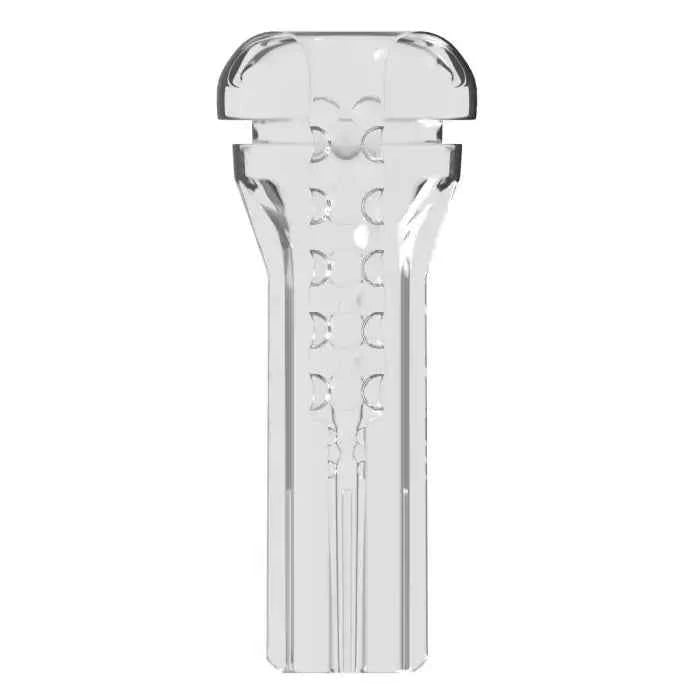 PDX Elite ViewTube XXL See Thru EZ Grip LED Stroker Clear