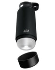 PDX Plus Fap Flask Thrill Seeker Discreet Stroker - Black Bottle - Frosted Masturbators PDX Plus