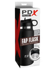 PDX Plus Fap Flask Thrill Seeker Discreet Stroker - Black Bottle - Frosted Default Title Masturbators PDX Plus