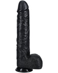 Realrock Extra Large Straight Dildo With Balls 14 Inch - Adult Outlet