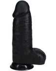 Realrock Extra Thick Realistic Dildo With Balls 9 Inch - Adult Outlet