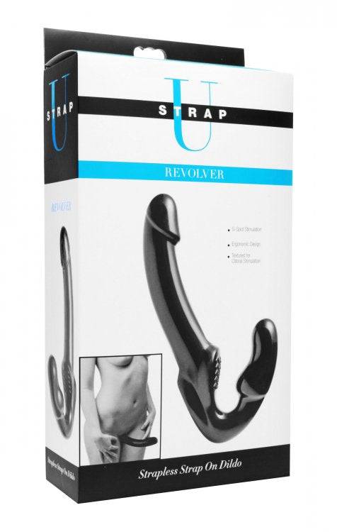 Revolver Strapless Strap On G-Spot Dildo - Adult Outlet