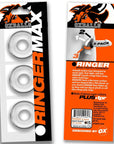 Oxballs Ringer Max 3Pk Clear - Adult Outlet