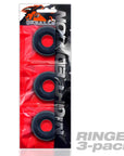 Oxballs Ringer Cockring 3-Pack - Plus + Silicone Special Edition Night - Adult Outlet