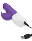 Rabbit Essentials RR Rechargeable Realistic Rabbit Purple Rabbit Vibrators Rabbit Essentials