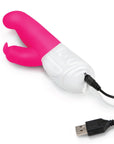 Rabbit Essentials RR Rechargeable G-Spot Rabbit Hot Pink Rabbit Vibrators Rabbit Essentials
