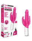 Rabbit Essentials RR Rechargeable Slim Double Penetration Rabbit Vibrator Hot Pink Default Title Rabbit Vibrators Rabbit Essentials