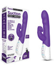 Rabbit Essentials Rr Rechargeable Clitoral Suction Rabbit Vibrator Purple - Adult Outlet