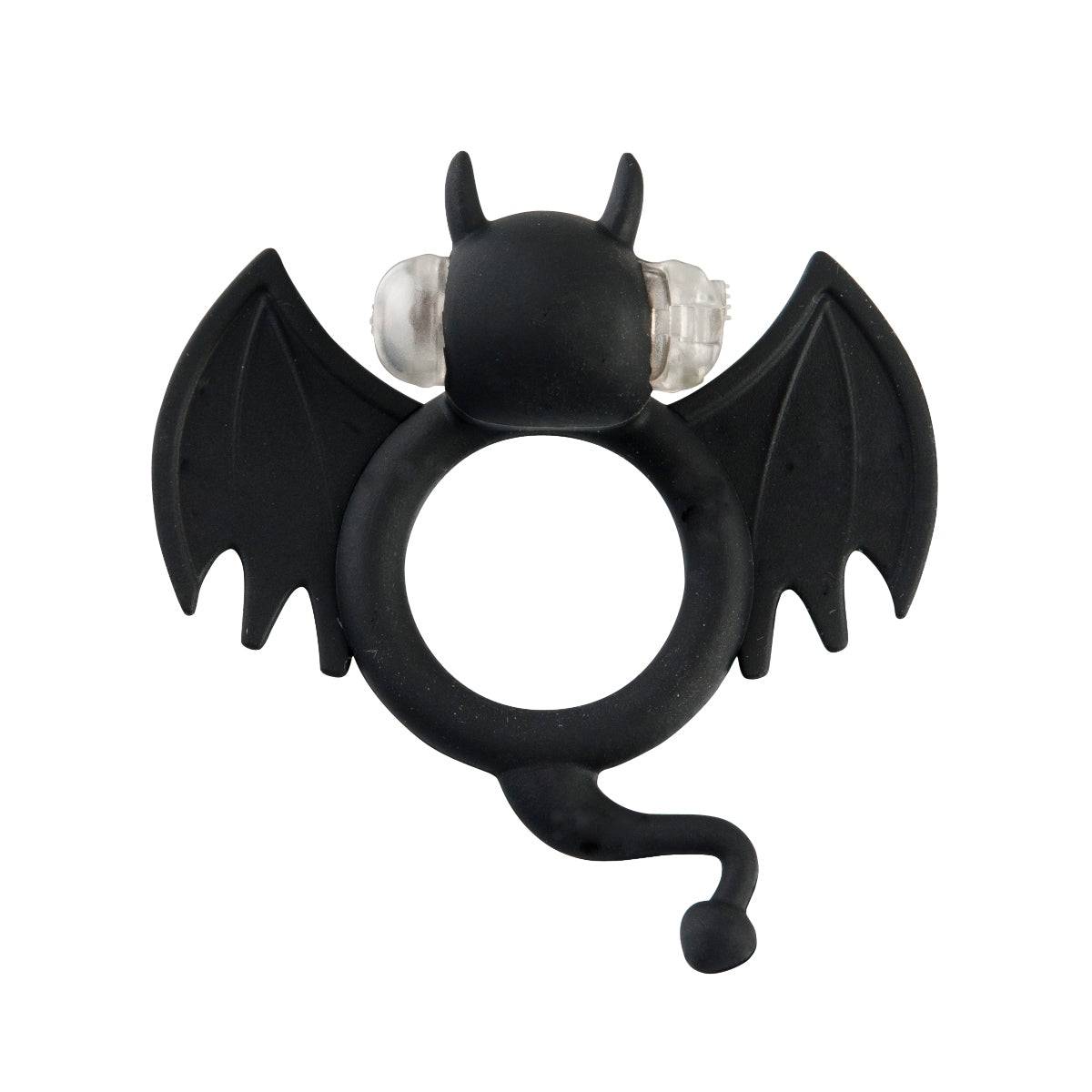 S Line Badbat Vibrating Silicone Cockring - Adult Outlet