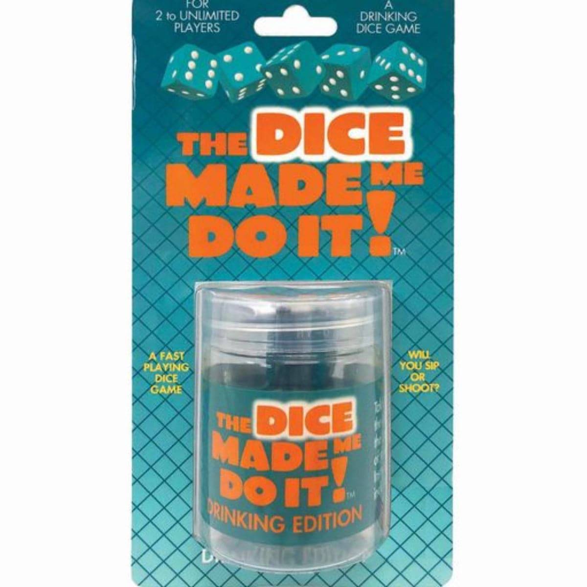 Little Genie The Dice Made Me Do It Drinking - Adult Outlet