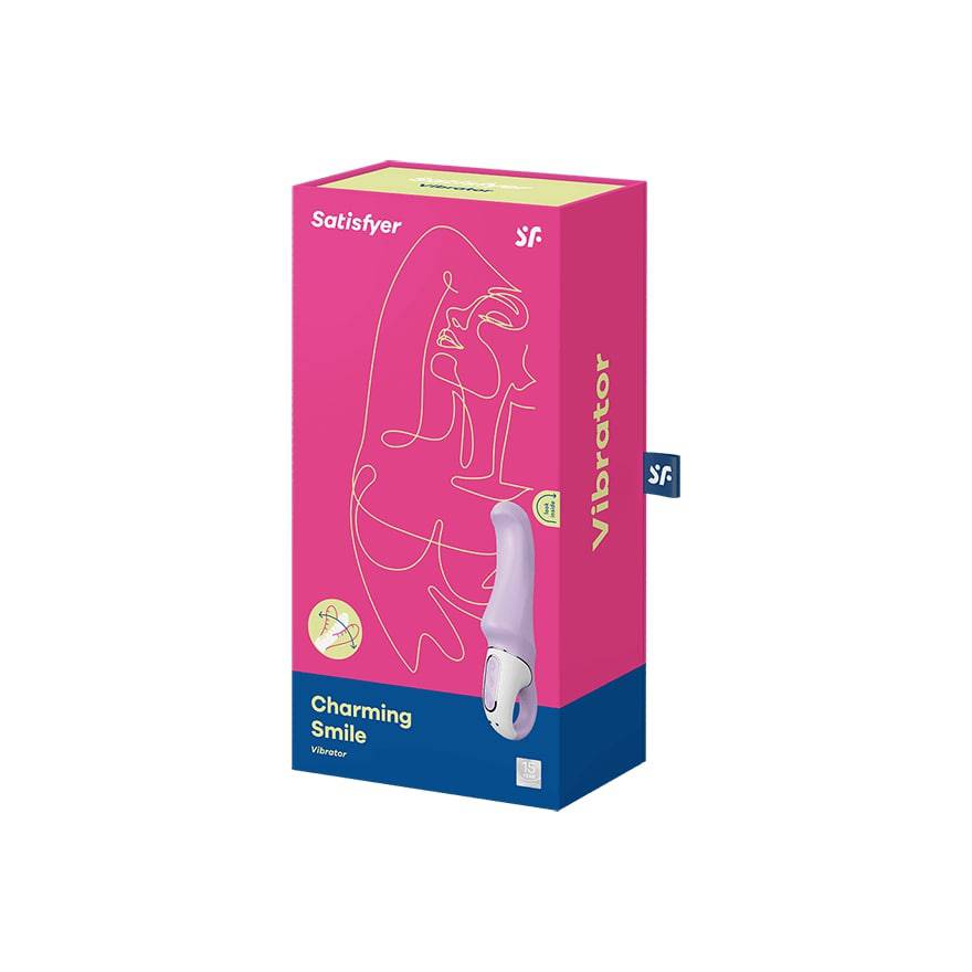 Satisfyer Vibes Charming Smile Vibrator Lilac - Adult Outlet